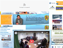 Tablet Screenshot of primaria-harsova.ro